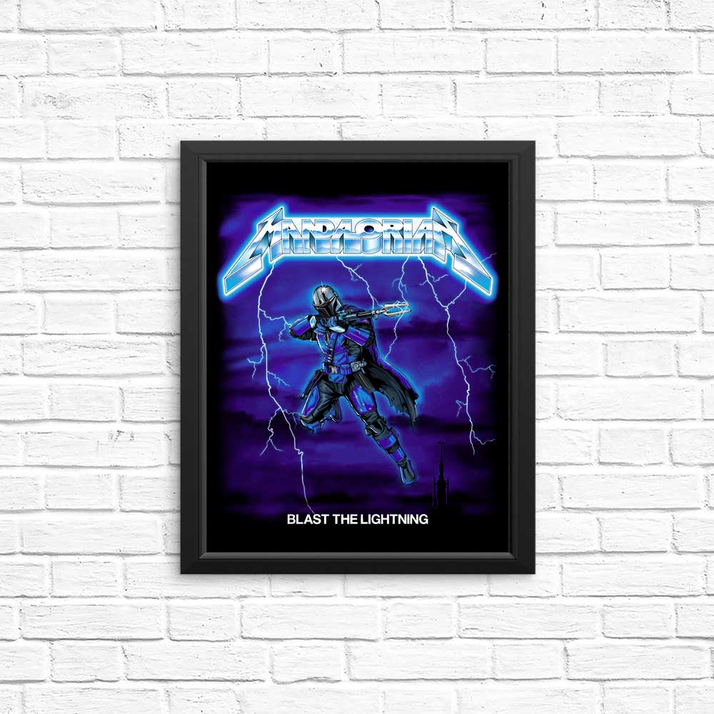 CappO's Stunning 'Blast the Lightning' Posters and Prints