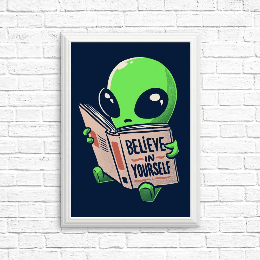 Inspiring 'Believe in Yourself' Wall Art - Posters and Prints for Your Space