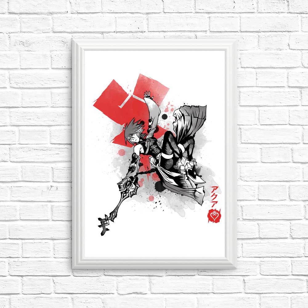 Keyblade Master Sumi - e Artistic Posters and Prints from Soulkr