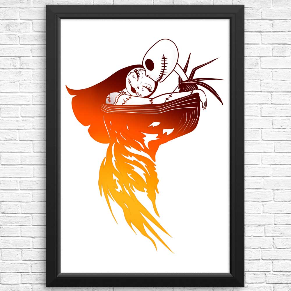 Exquisite Death Love Art - High - Quality Posters & Prints