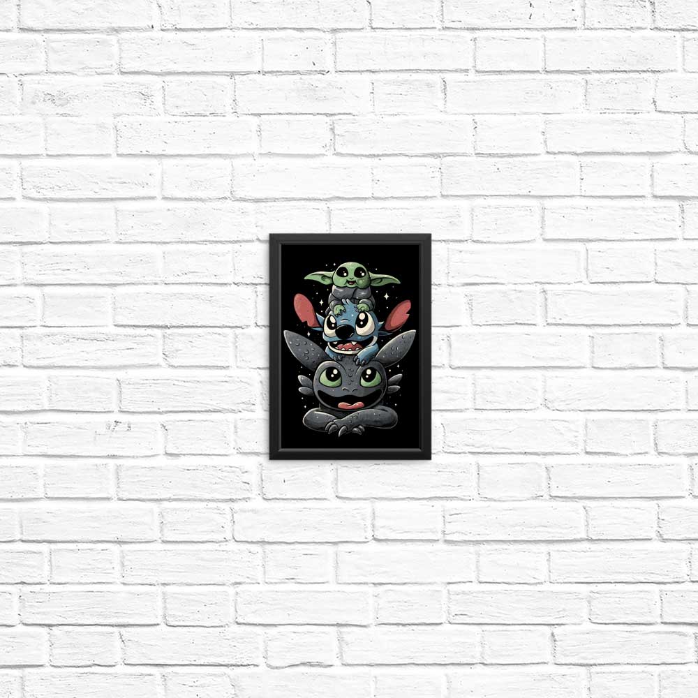 Adorable Cuteness Tower Posters and Prints