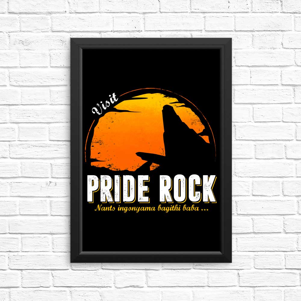 Explore Pride Rock - High - Quality Posters and Prints