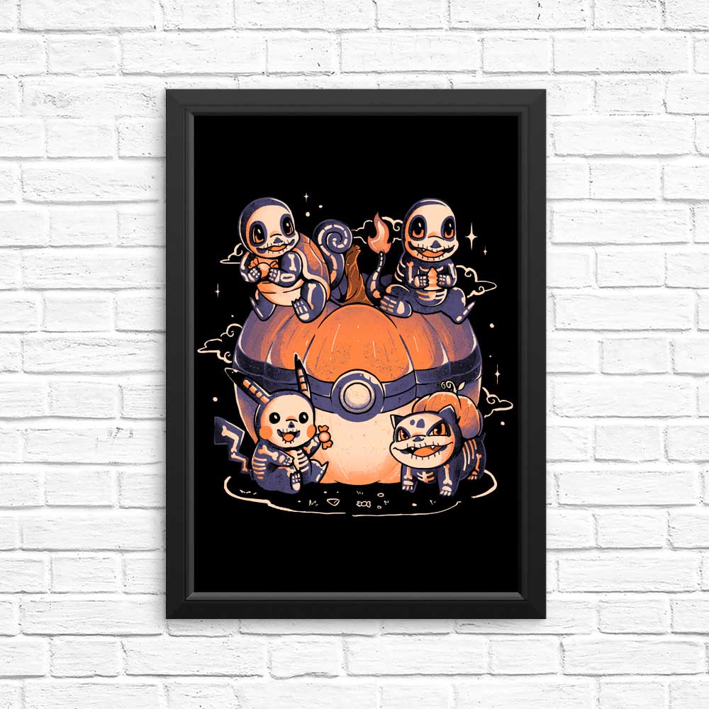 Pokeween Themed Posters and Prints Collection