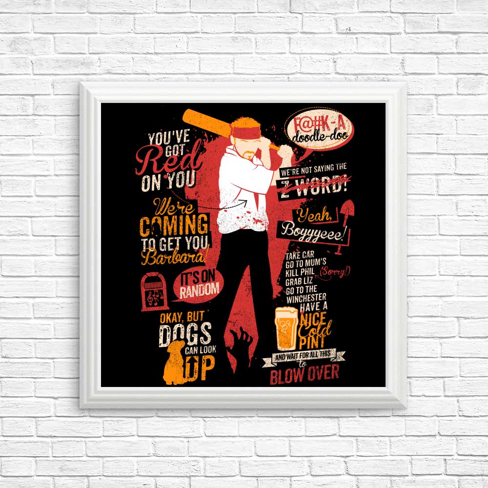 Inspirational Shaun Quotes Art - High - Quality Posters and Prints