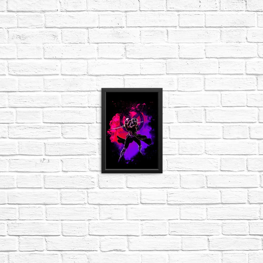 High - quality Posters & Prints: Soul of the Kinetic Card by Donnie Illustrations