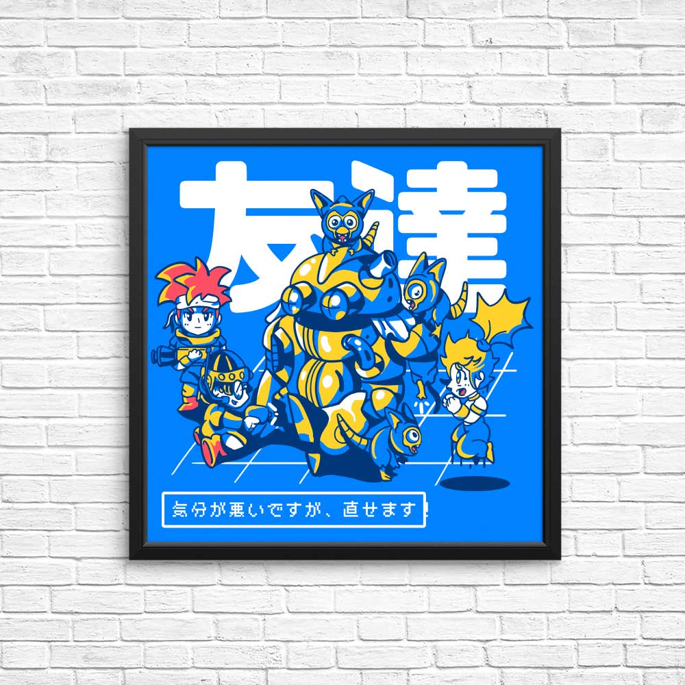 Finding a Friend - High - Quality Wall Art Posters and Prints