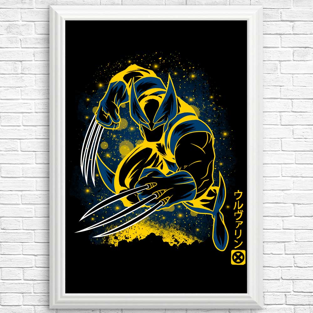 Adamantium Themed Art Posters and Prints