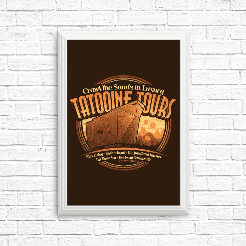 High - Quality Tatooine Tours Posters and Prints