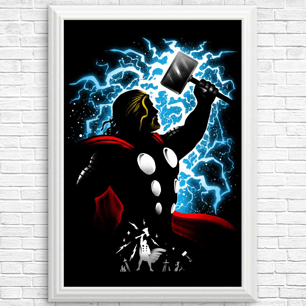 Stunning Thunder God Posters and Prints
