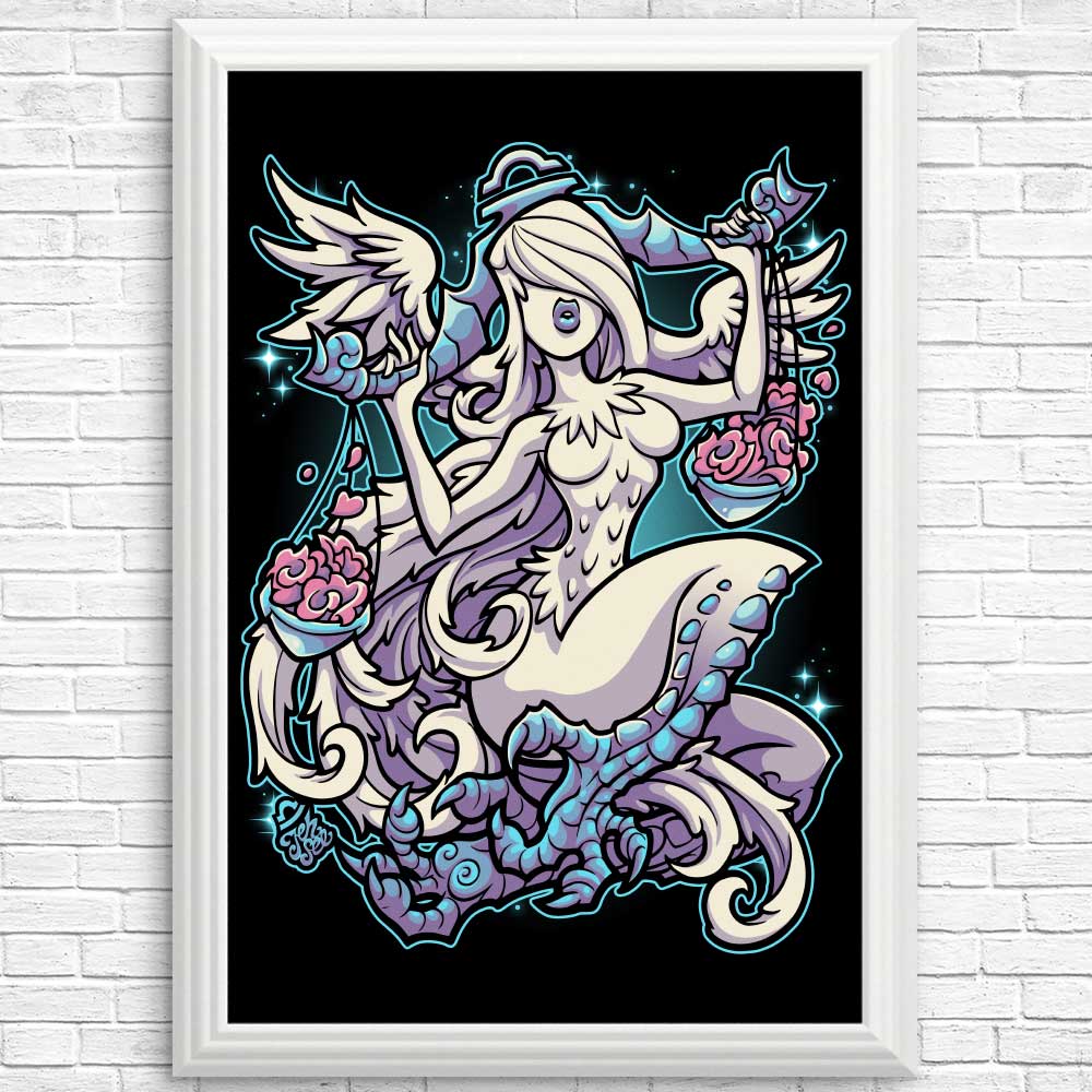 High - Quality Libra Art Posters and Prints by Jehsee