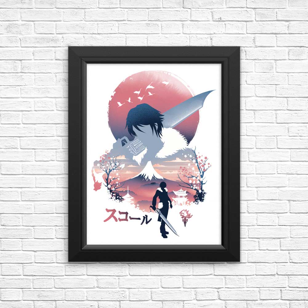 Stunning Squall Ukiyo-e Art Posters and Prints for Decor