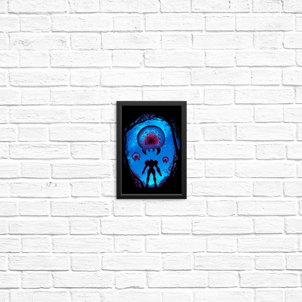 Stunning Bounty Hunter Landscape Posters and Prints by Donnie Illustrations