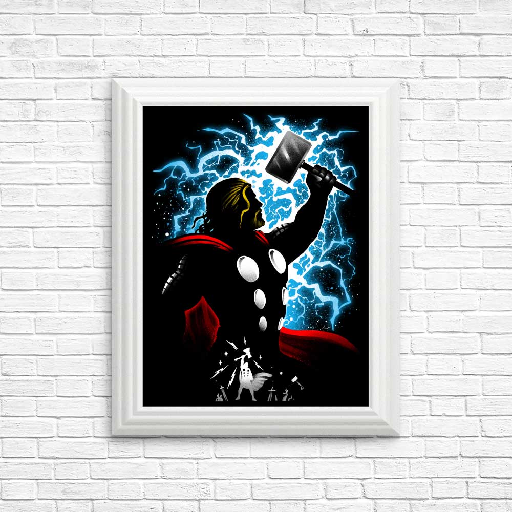 Stunning Thunder God Posters and Prints