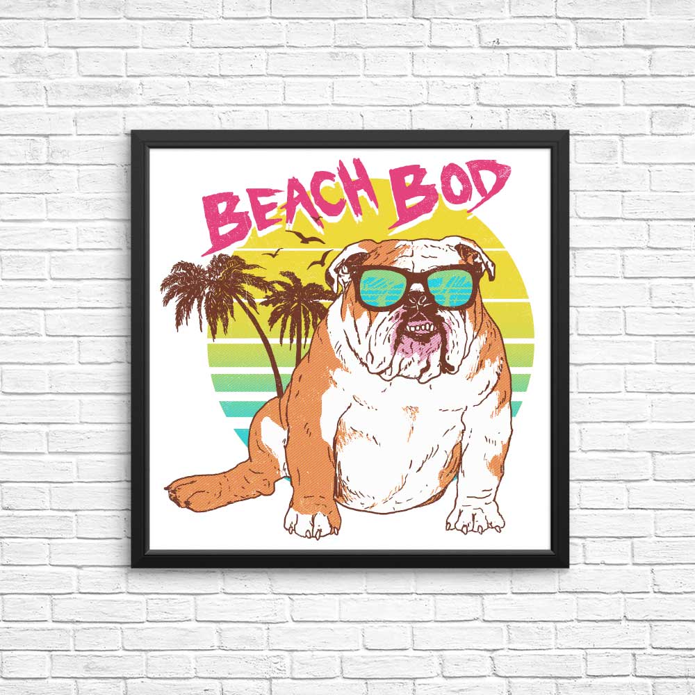 Stunning Beach Bod Wall Art - High - Quality Posters and Prints