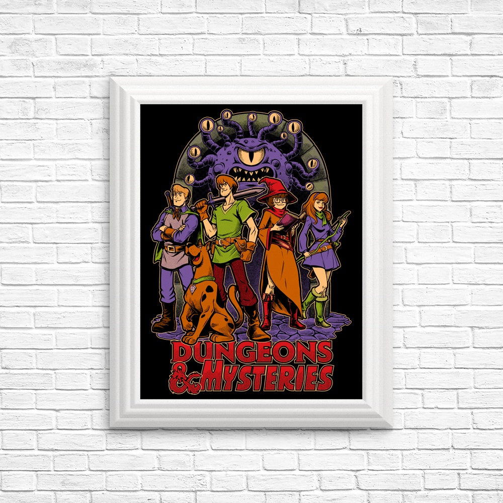 Studio Mootant's Dungeons and Mysteries: Stunning Posters & Prints