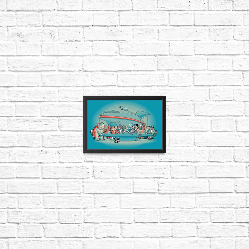 Future Dinner Art Posters and Prints for Home Decor