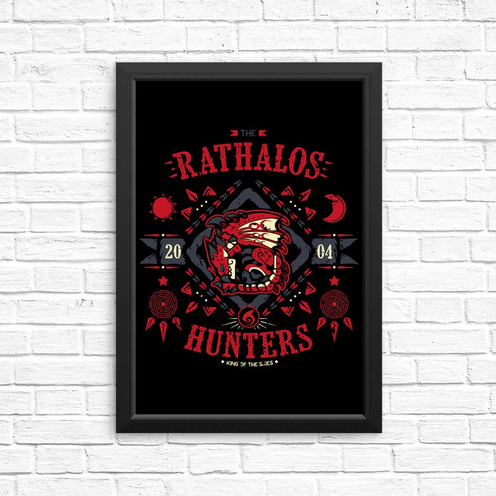 Stunning Rathalos Hunters Posters and Prints by Soulkr