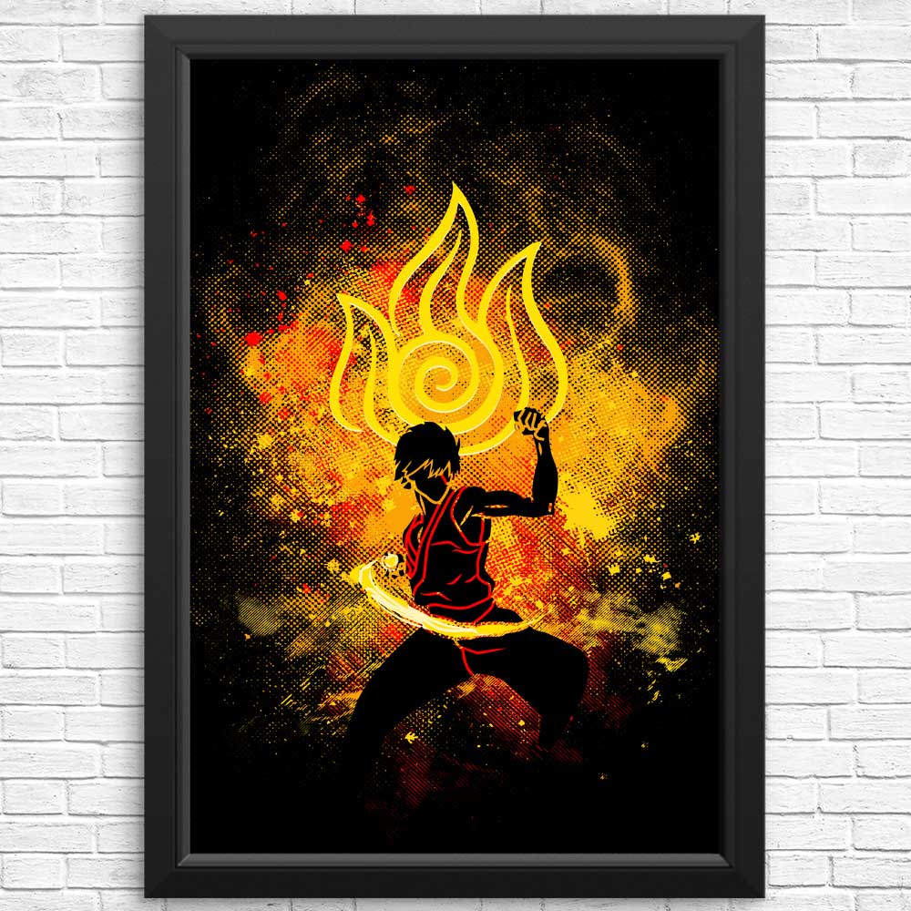 Fire Bender Art - High - Quality Posters and Prints for Decor