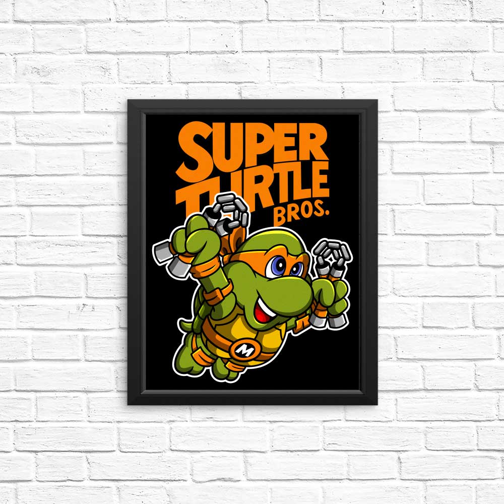 Super Mikey Bros - High - Quality Posters and Prints from Punksthetic