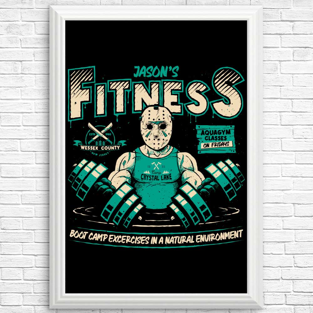 Jason's Fitness Inspiring Posters and Prints for Workout Enthusiasts