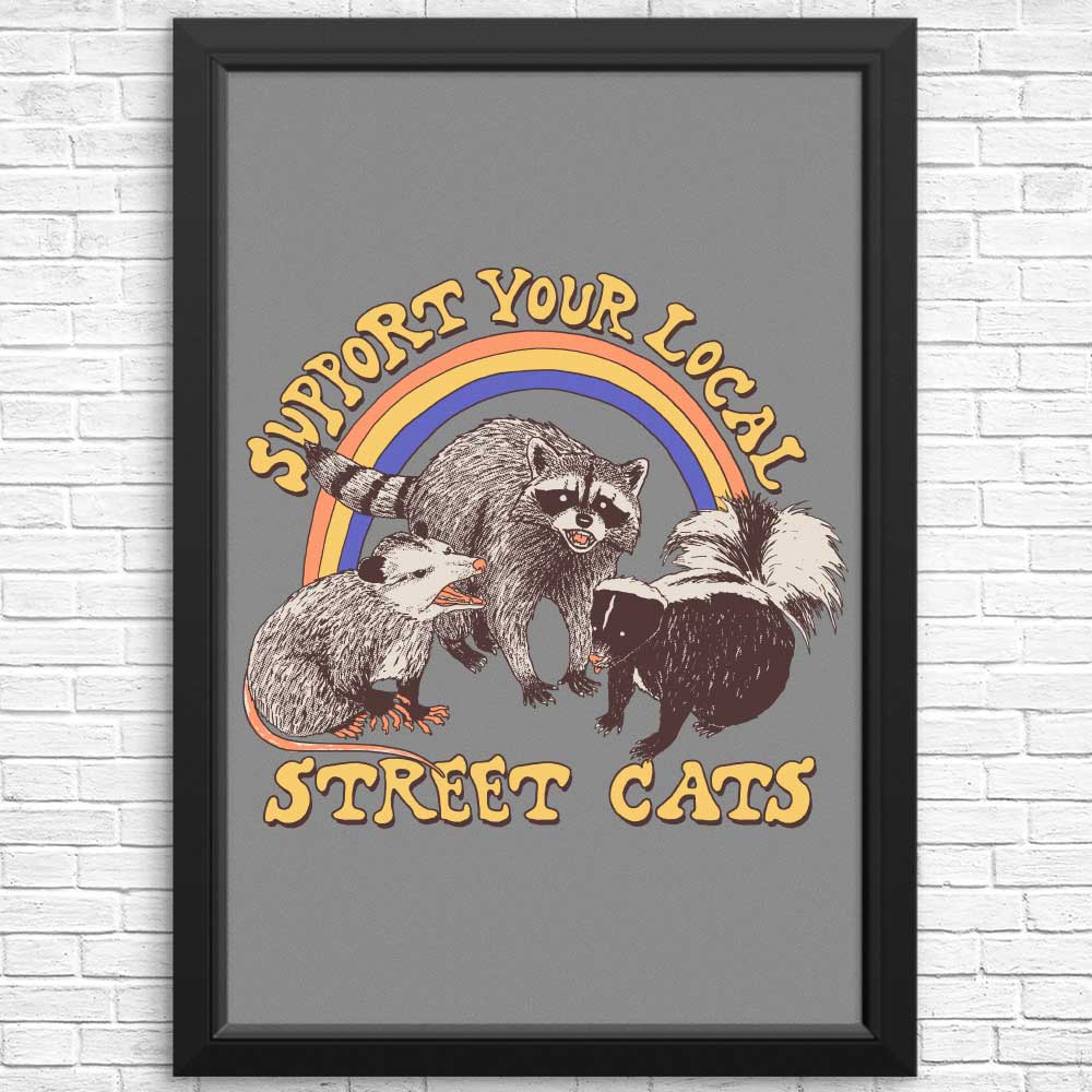 Artistic Street Cats Posters and Prints