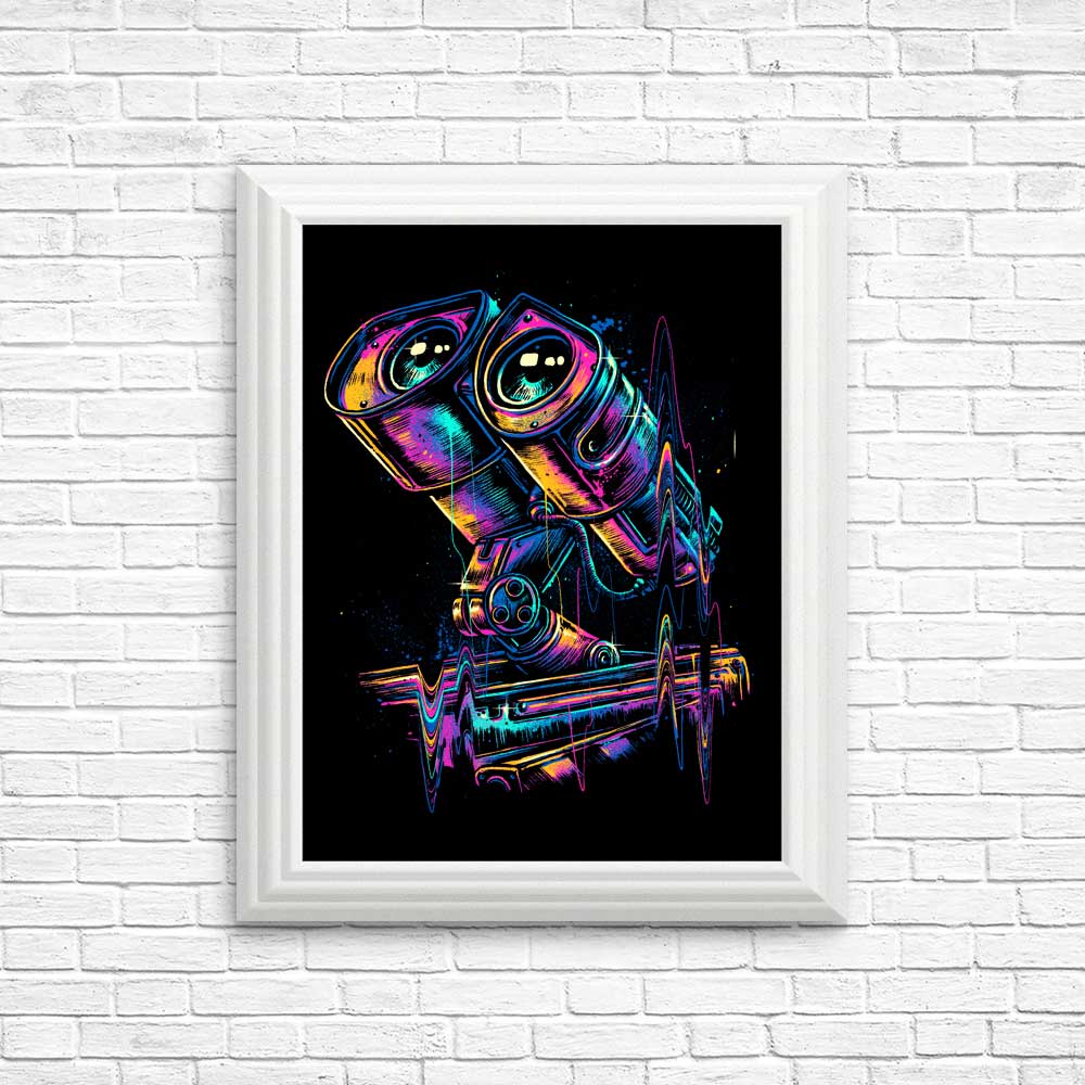 Posters and Prints of the Last Robot on Earth by Glitchygorilla