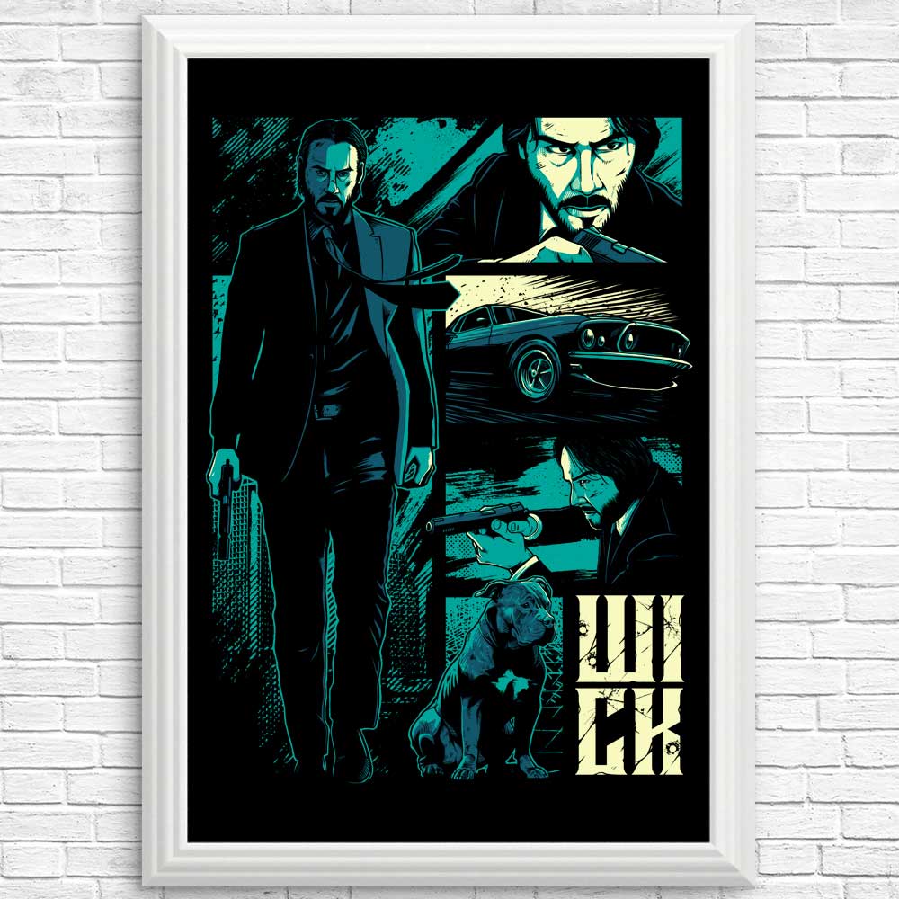 High - Quality W - I - C - K Posters and Prints from StudioM6