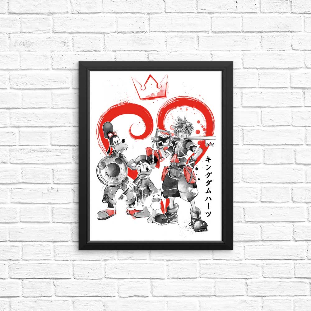 Exquisite Kingdom Sumi-e Posters and Art Prints