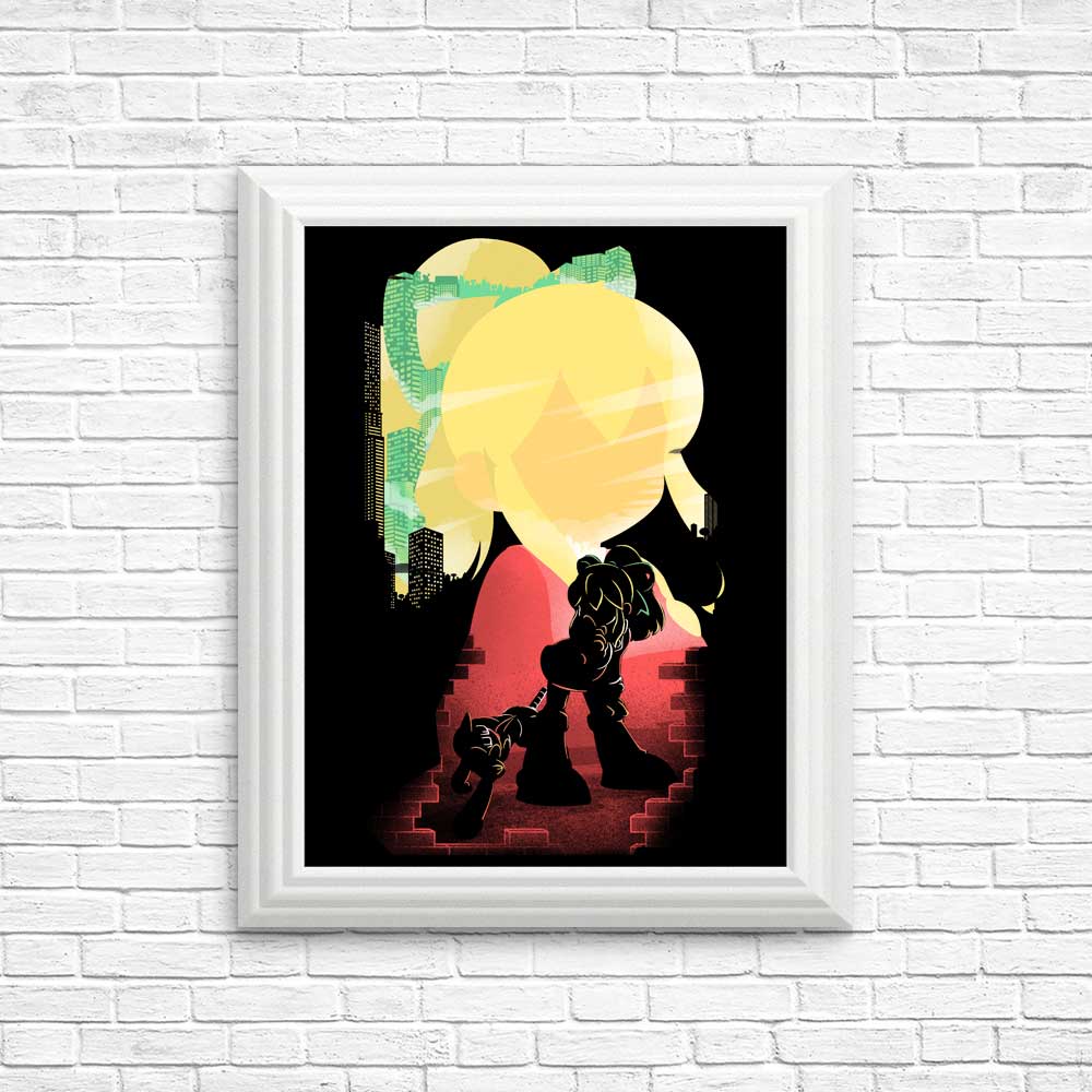 High - quality Posters & Prints of 'The Young Sister' by Donnie Illustrations