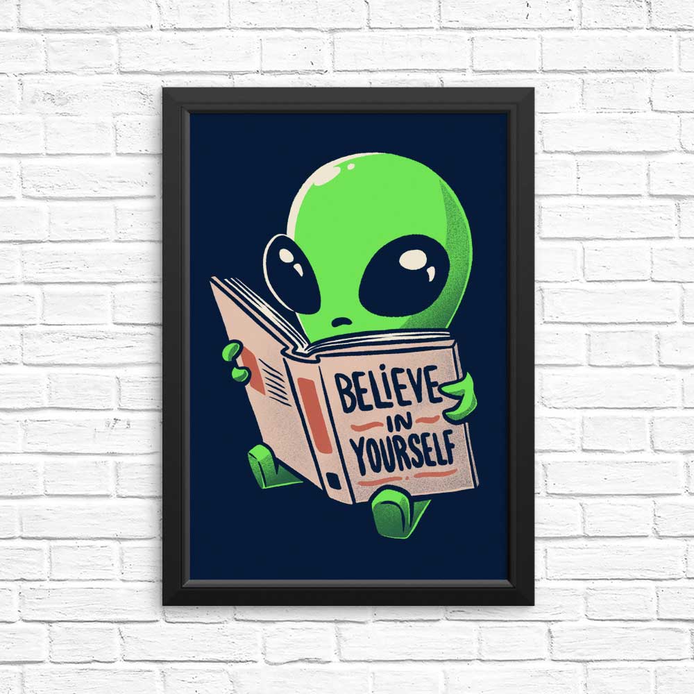 Inspiring 'Believe in Yourself' Wall Art - Posters and Prints for Your Space