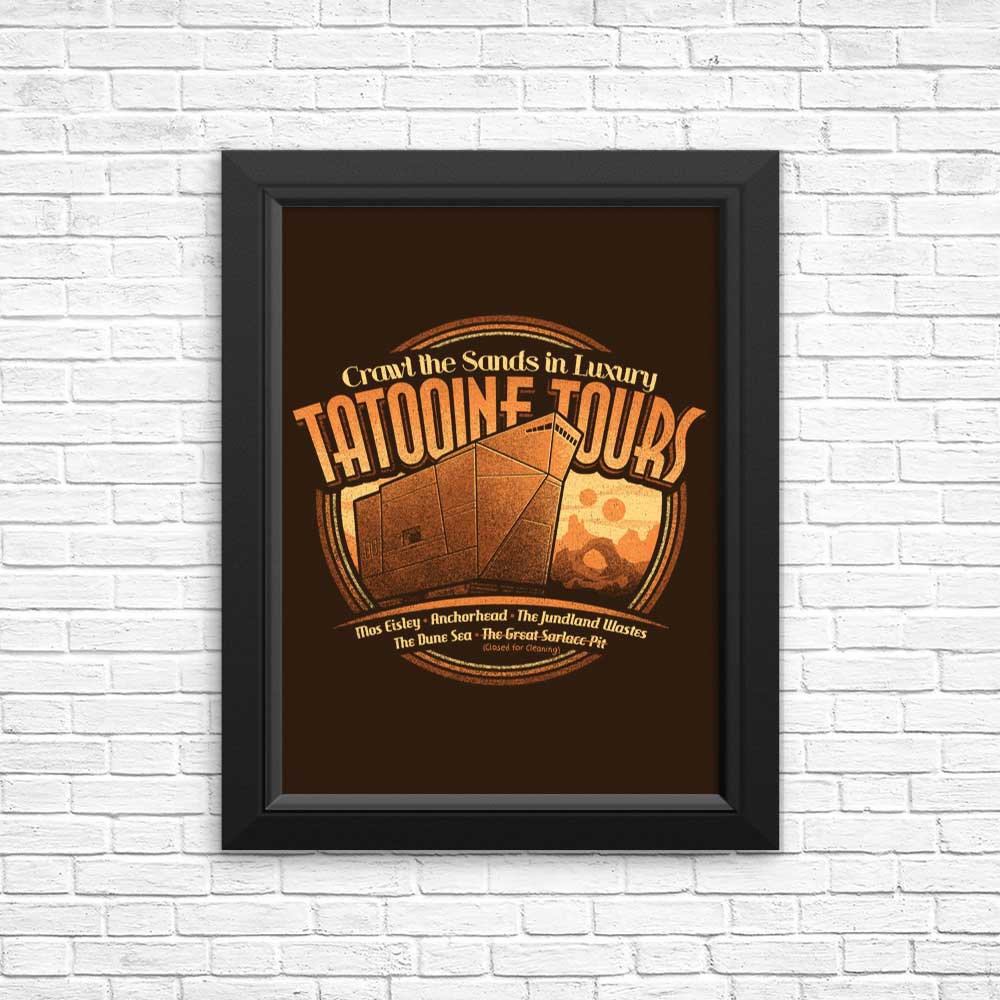 High - Quality Tatooine Tours Posters and Prints