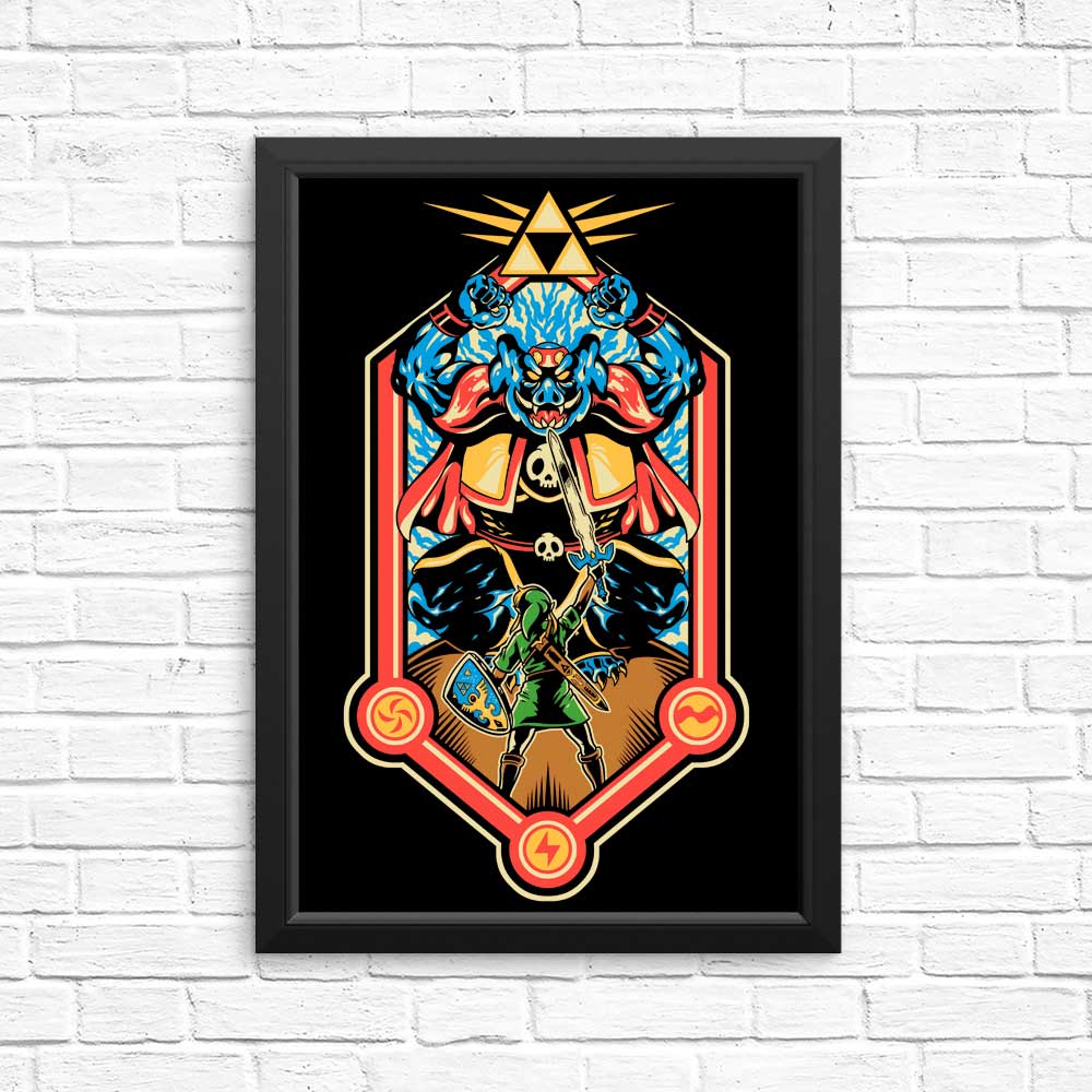 Epic Posters and Prints: The Legend of Strength and Bravery