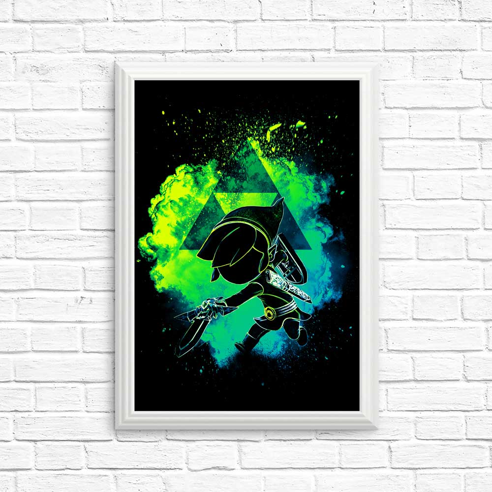 High - Quality Soul of the Wind Posters and Prints by Donnie Illustrations