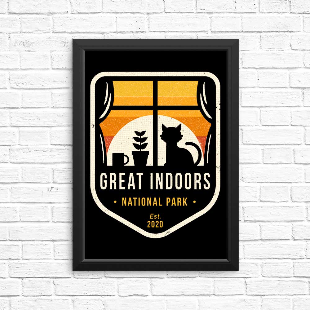 High - Quality Great Indoors National Park Posters & Prints