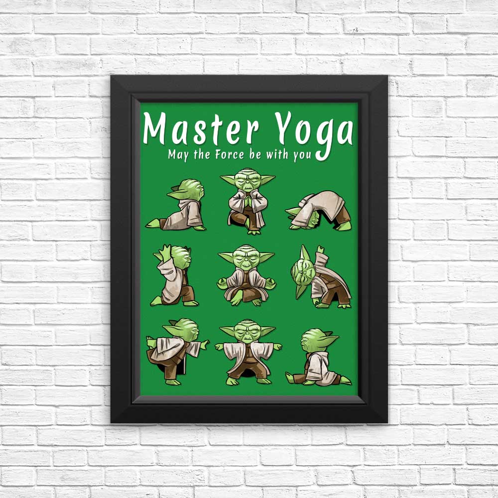 Premium Master Yoga Posters and Prints for Your Space