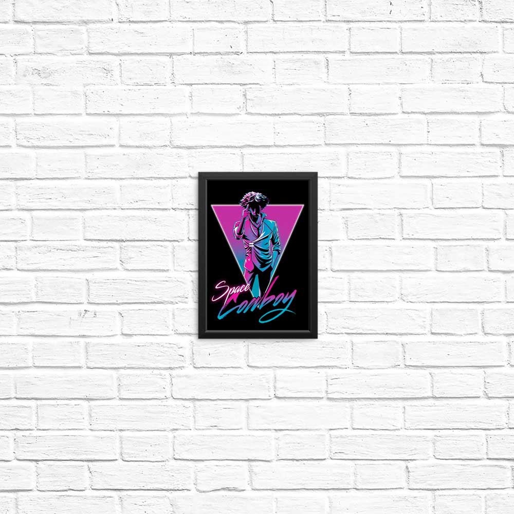 Eye - catching Neon Cowboy Posters and Prints