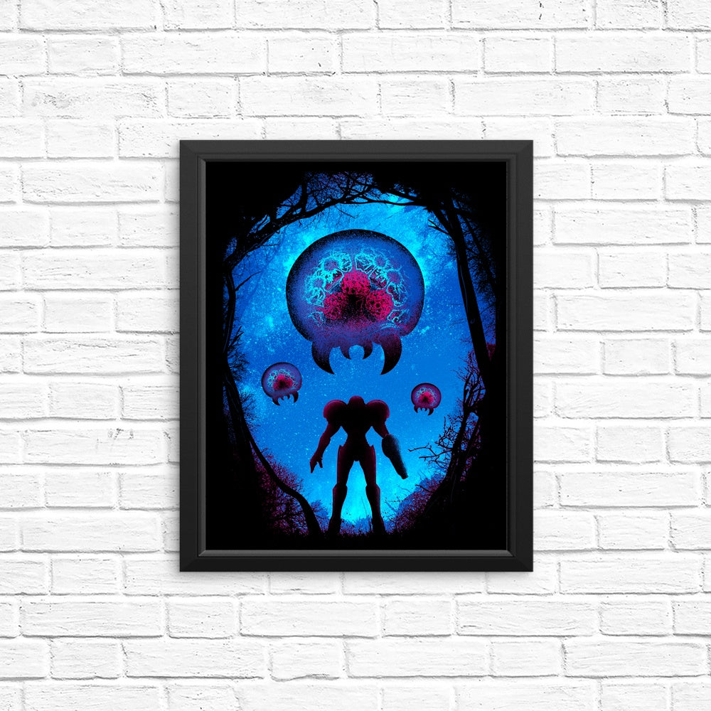 Stunning Bounty Hunter Landscape Posters and Prints by Donnie Illustrations