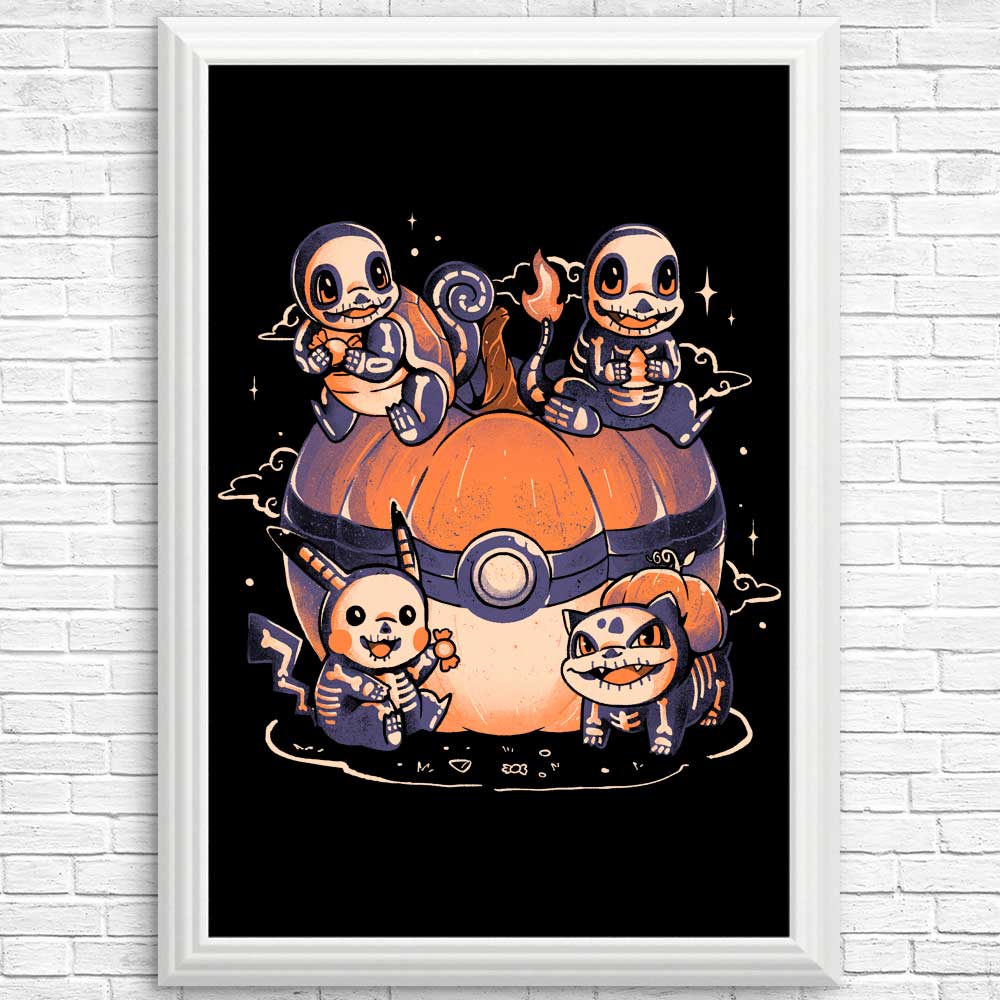 Pokeween Themed Posters and Prints Collection