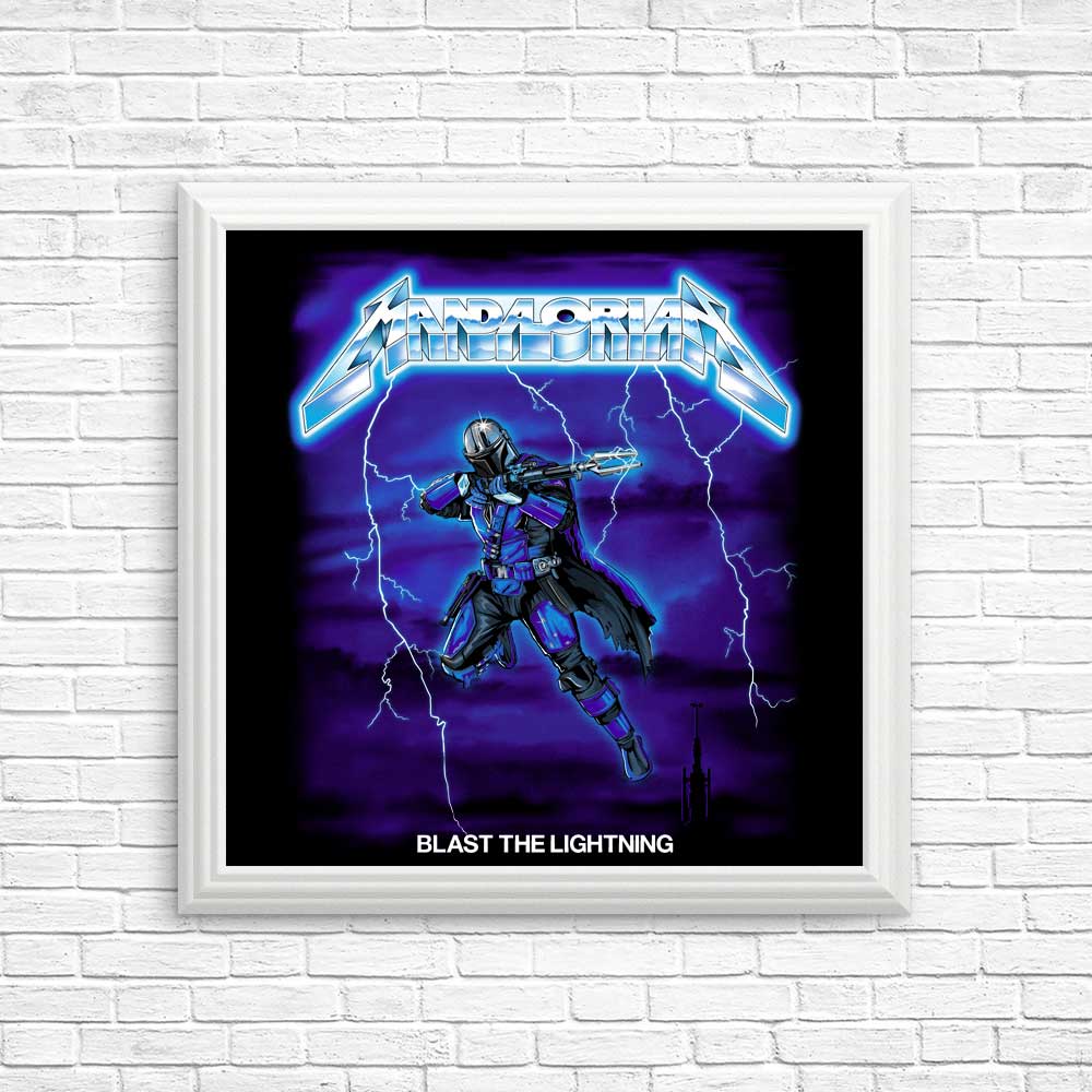 CappO's Stunning 'Blast the Lightning' Posters and Prints