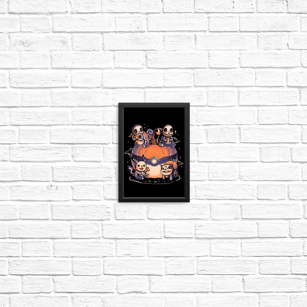 Pokeween Themed Posters and Prints Collection