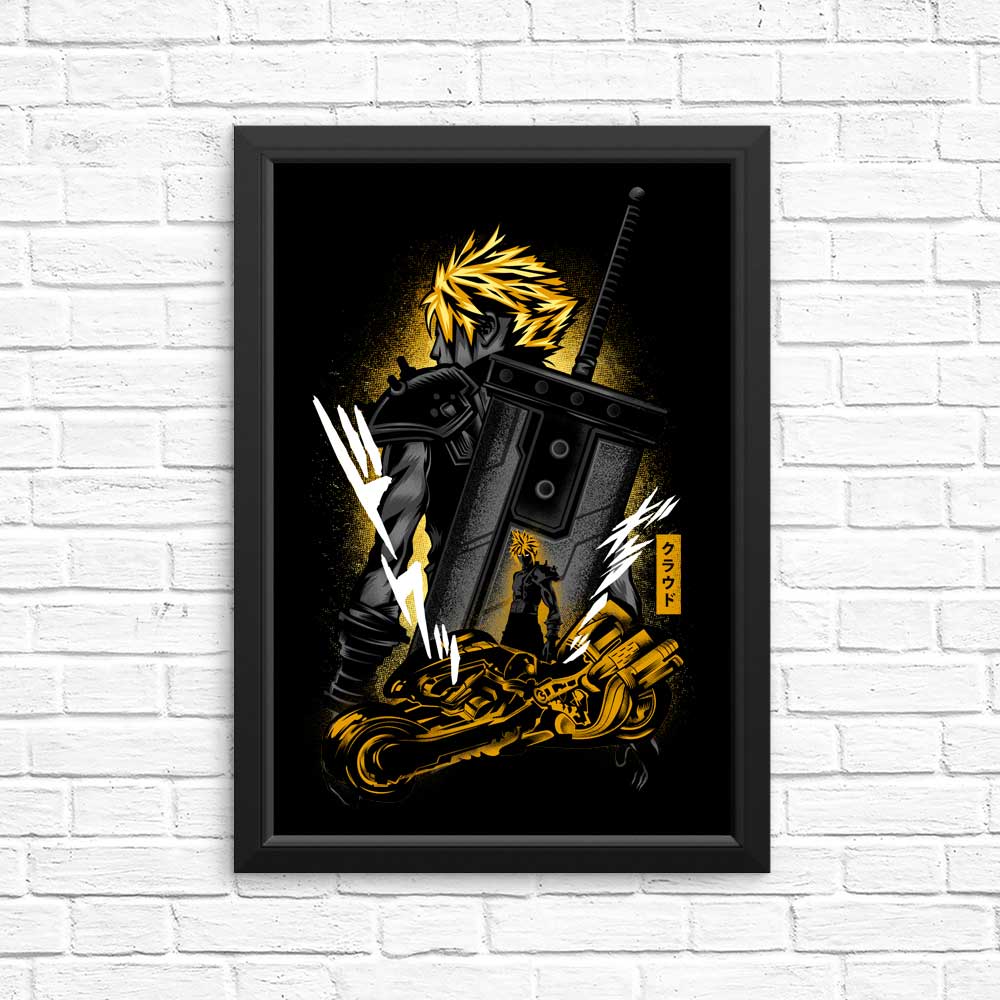 Strife and Fenrir - High - Quality Posters and Prints by Hypertwenty