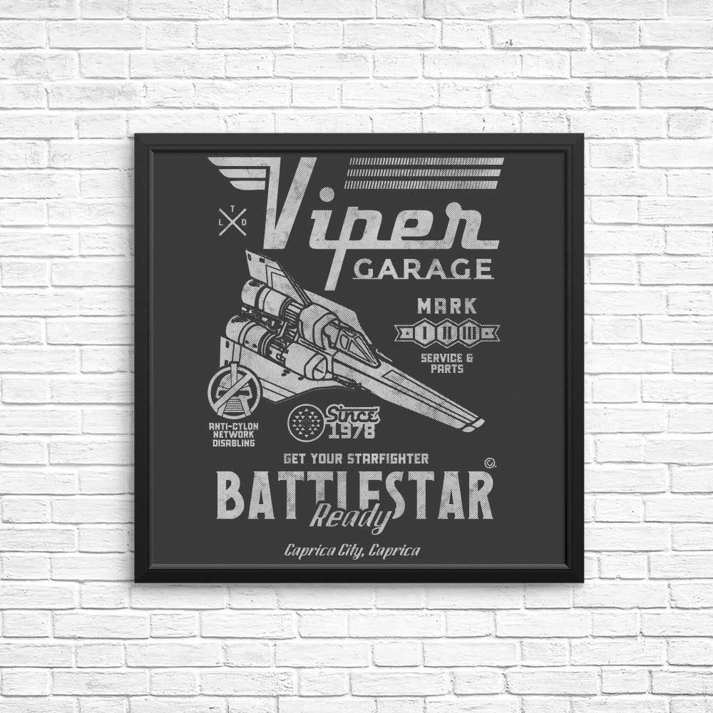Viper Garage Wall Art - High - Quality Posters and Prints