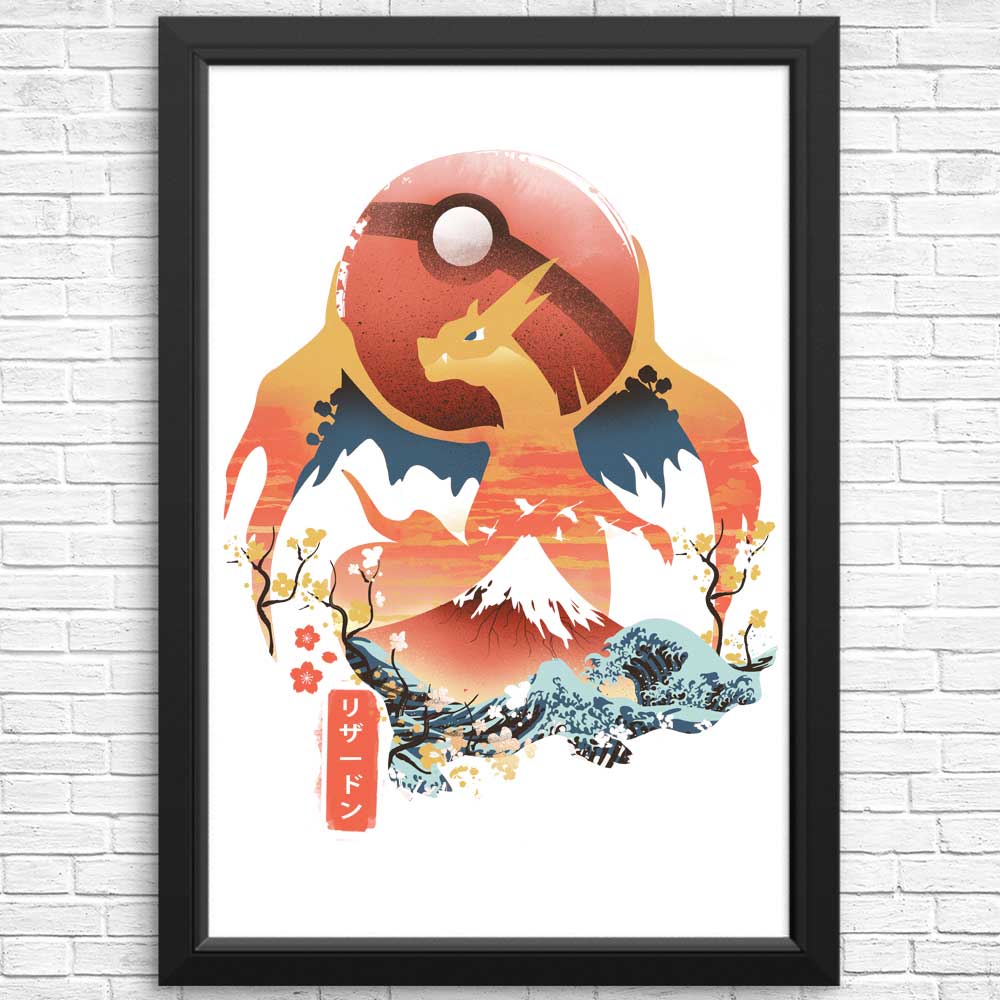 Ukiyo Fire High - Quality Posters and Prints by Dandingeroz