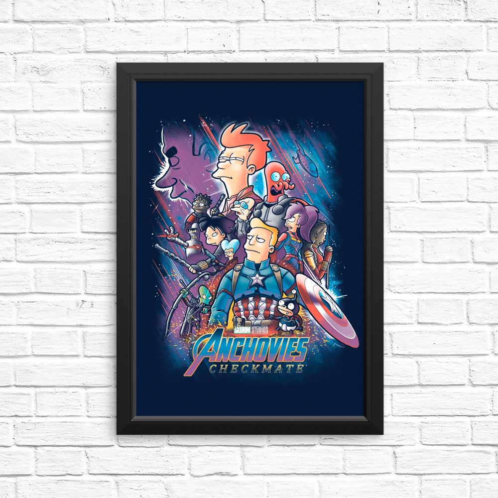 Checkmate Anchovies: High - quality Posters & Prints