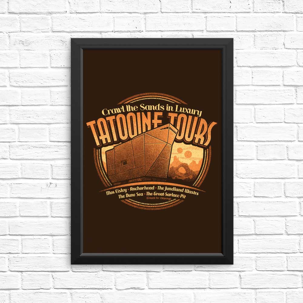 High - Quality Tatooine Tours Posters and Prints