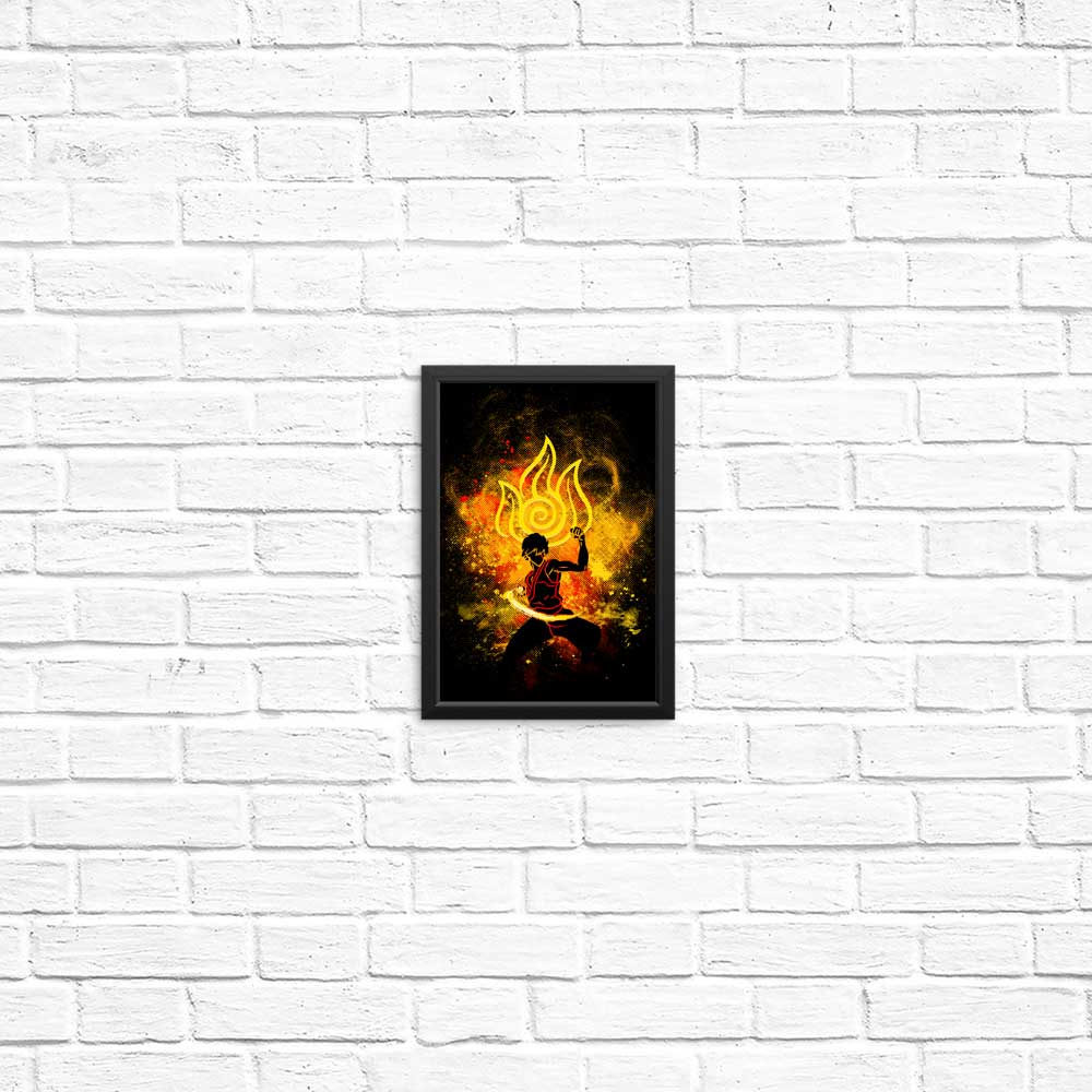 Fire Bender Art - High - Quality Posters and Prints for Decor
