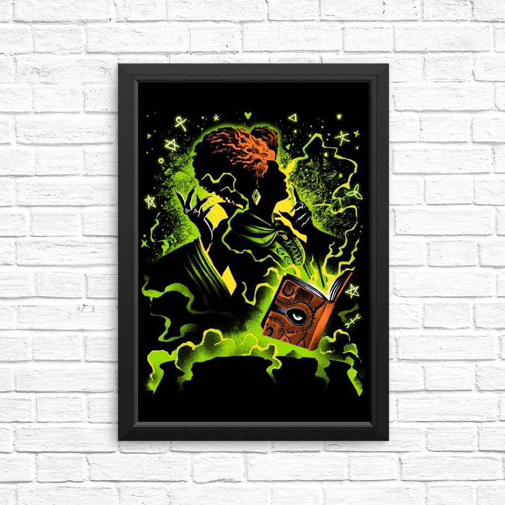 Enchanting Black Magic Witch Posters and Prints