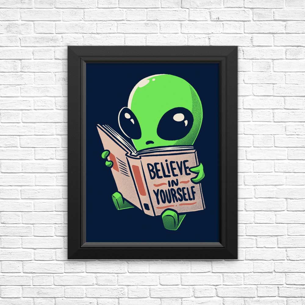 Inspiring 'Believe in Yourself' Wall Art - Posters and Prints for Your Space