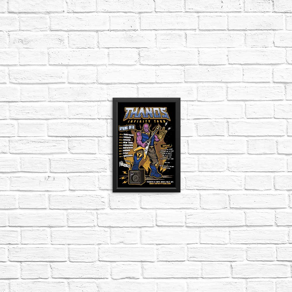High - Quality Infinity Tour Posters and Prints
