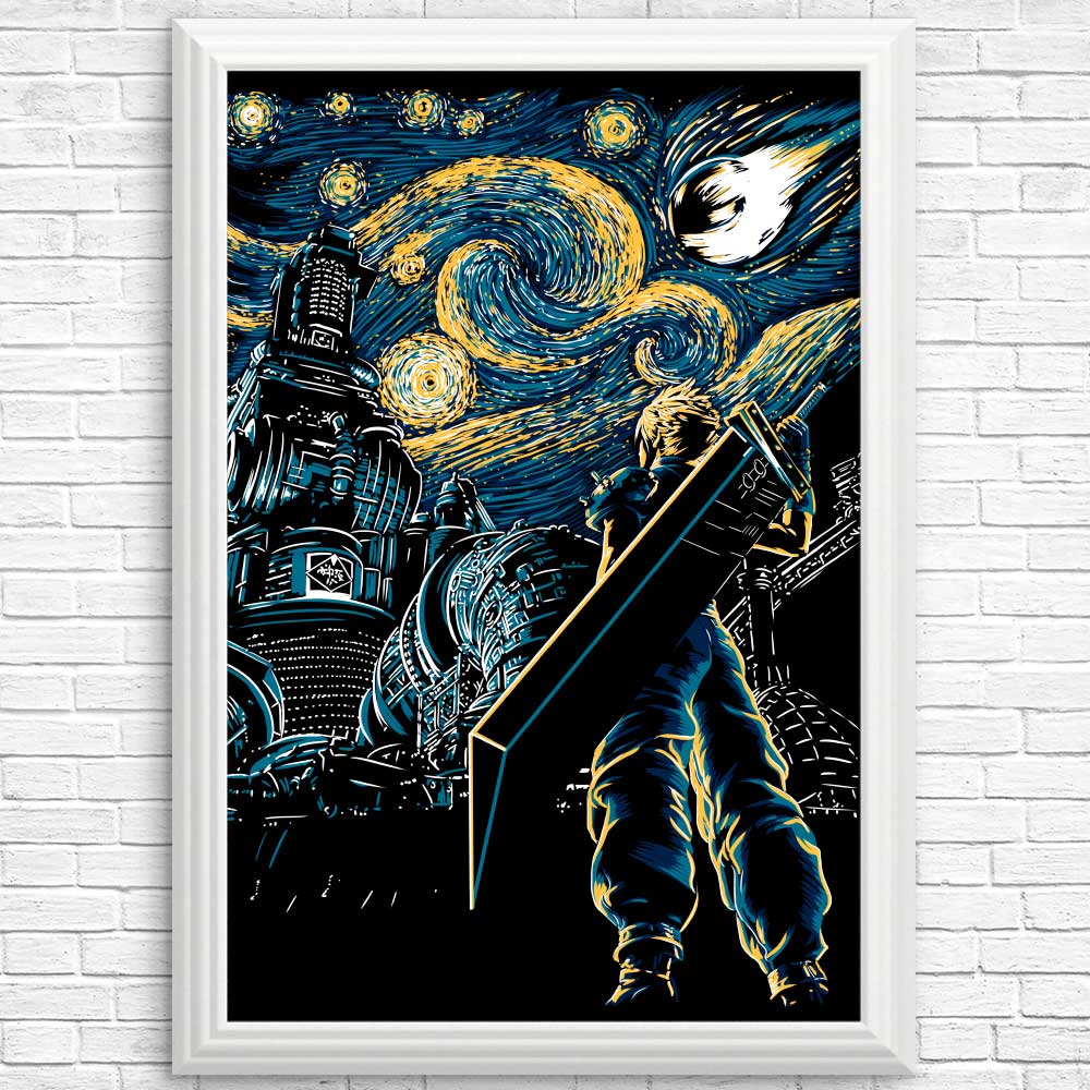 Starry Remake - Artistic Posters and High - Quality Prints